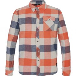Praktisk och skön flannelskjorta från svenska 2117 tillverkad i organisk bomull och återvunnen polyester.