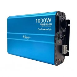 Inverter med ren sinus och en effekt på 1000W. Gör det möjligt att köra 230V elektronik via via 12V-batteri.