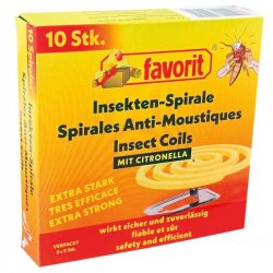 Favorit Myggspiral Extra Stark