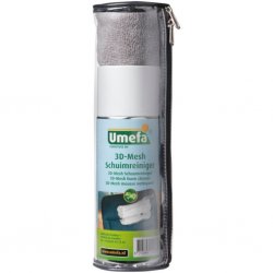 Umefa Foam Cleaner Set 3D-MESH rengöringsmedel för campingstolar, solstolar och liknande möbler med skumstoppning
