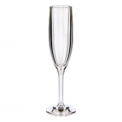 Strahl champagneglas 166 ml, 4-p Krosssäkra Vitvinsglas för camping