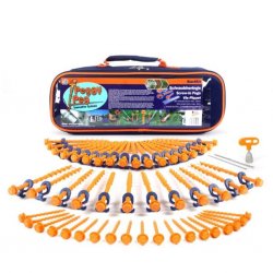 Peggy Peg Screw-in Start Kit är ett kit med markpinnar som skruvas ned i makren.